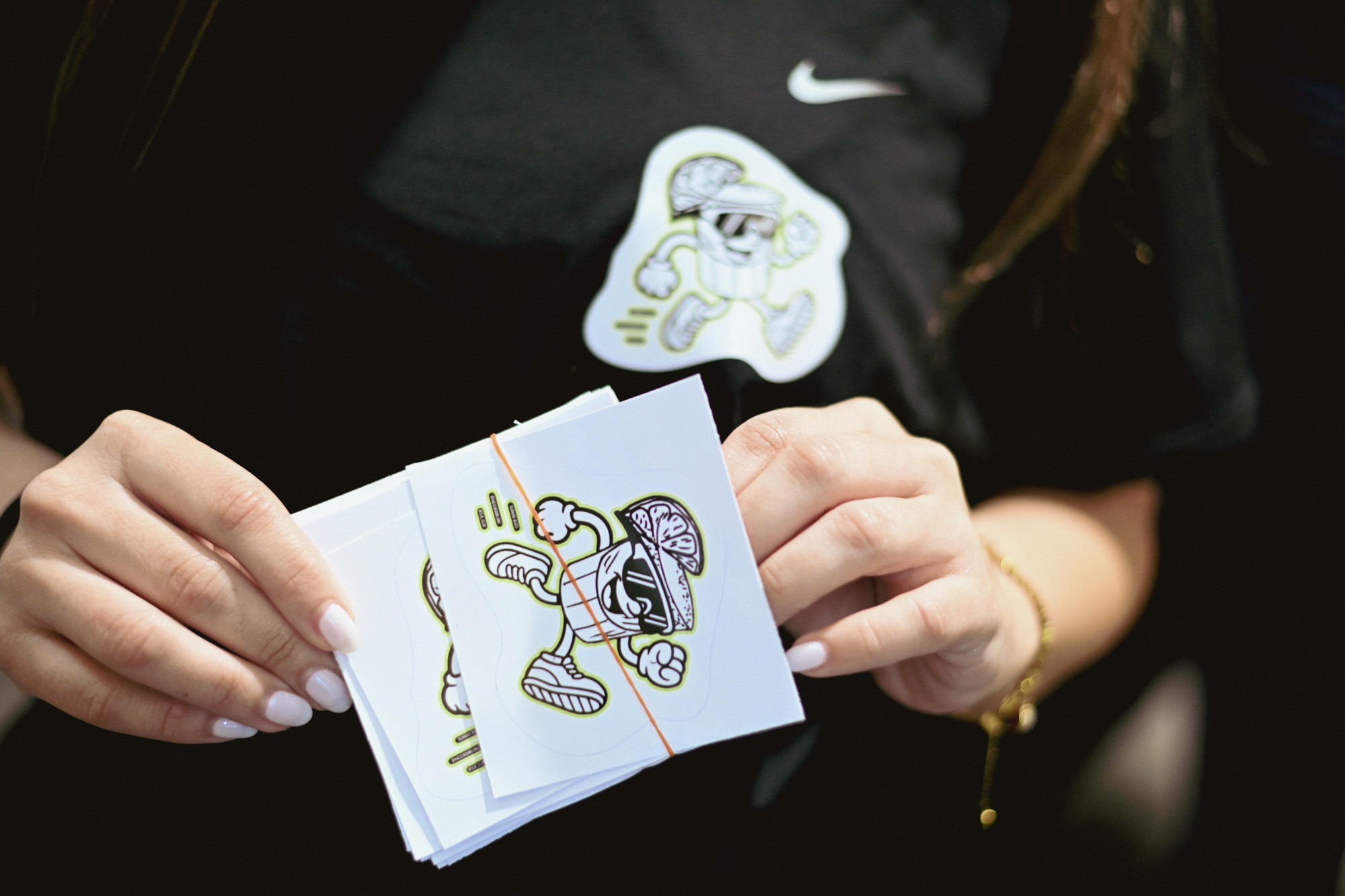 Running Beats stickers